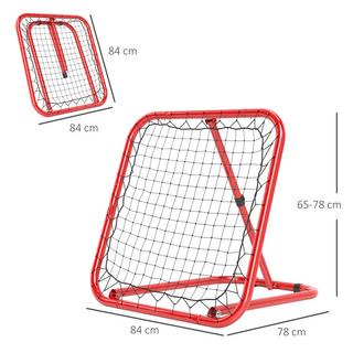 HOMCOM  Fußball Rebounder 