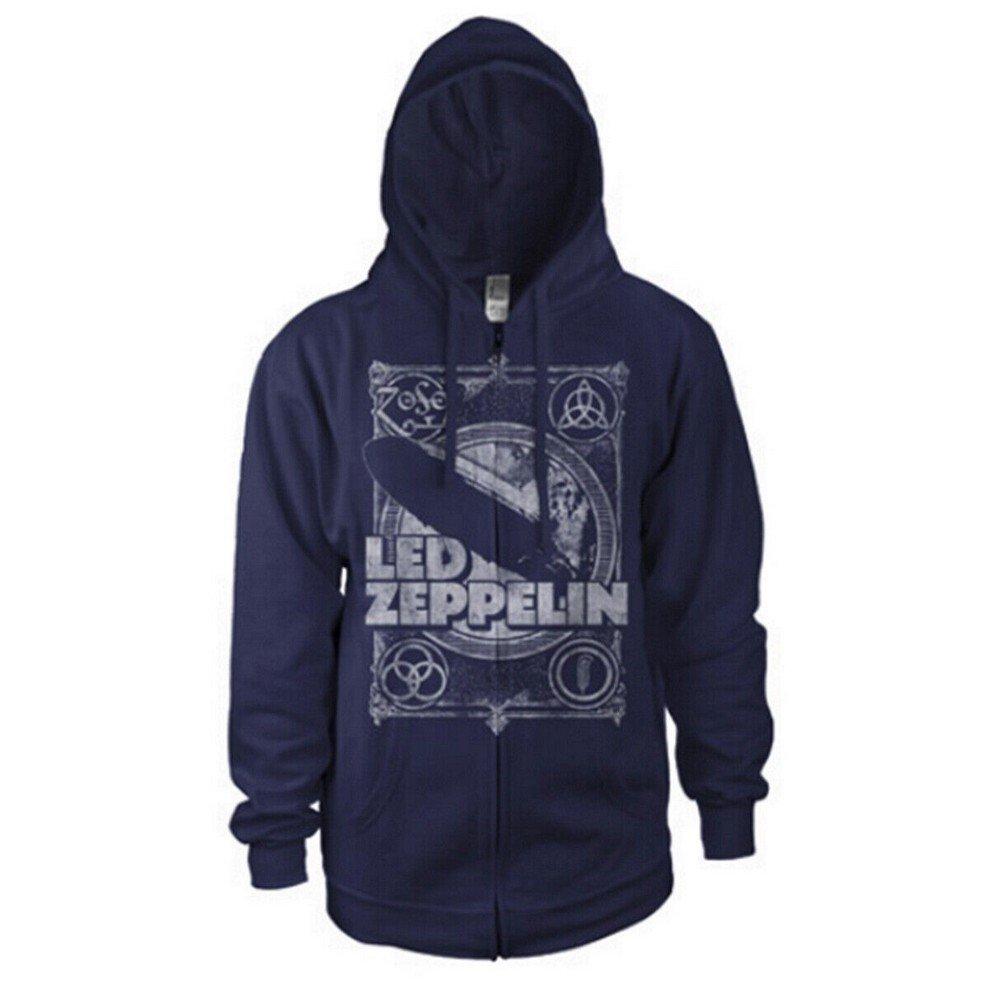 Led Zeppelin  Hoodie mit durchgehendem Reißverschluss 