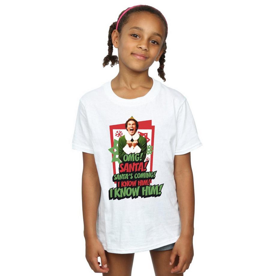 Elf  OMG Santa TShirt 
