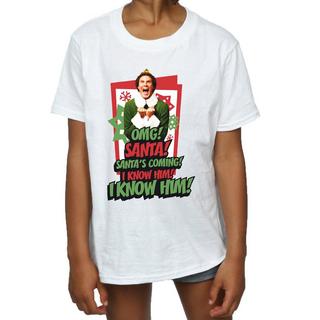 Elf  OMG Santa TShirt 