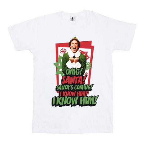 Elf  OMG Santa TShirt 