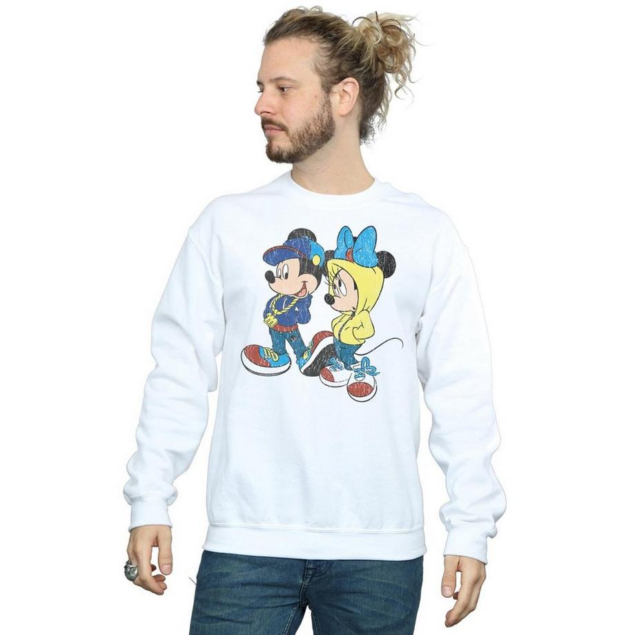 Disney Mickey et Minnie Mouse Sweatshirt Graphique  