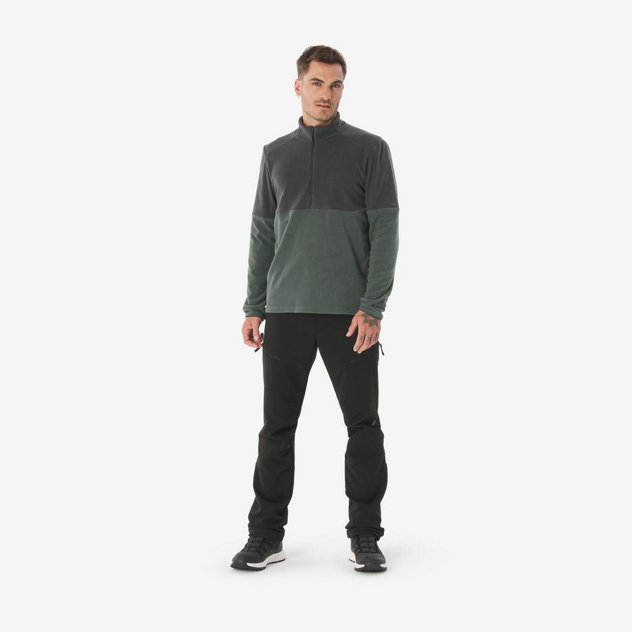 QUECHUA Pile Half Zip Trekking  