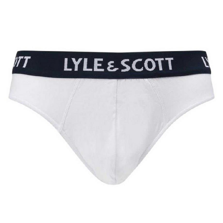 LYLE & SCOTT  Slip Nastro Marchiato Misura  (Confezione da tre) 