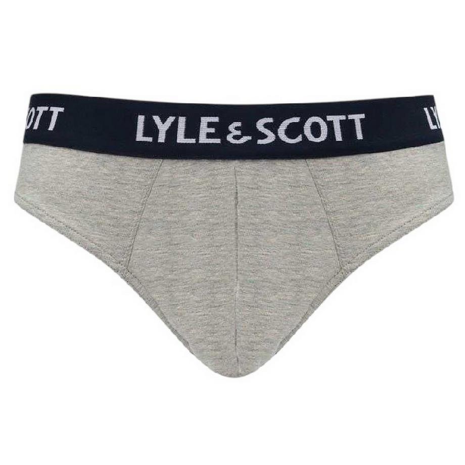 LYLE & SCOTT  Slip Nastro Marchiato Misura  (Confezione da tre) 