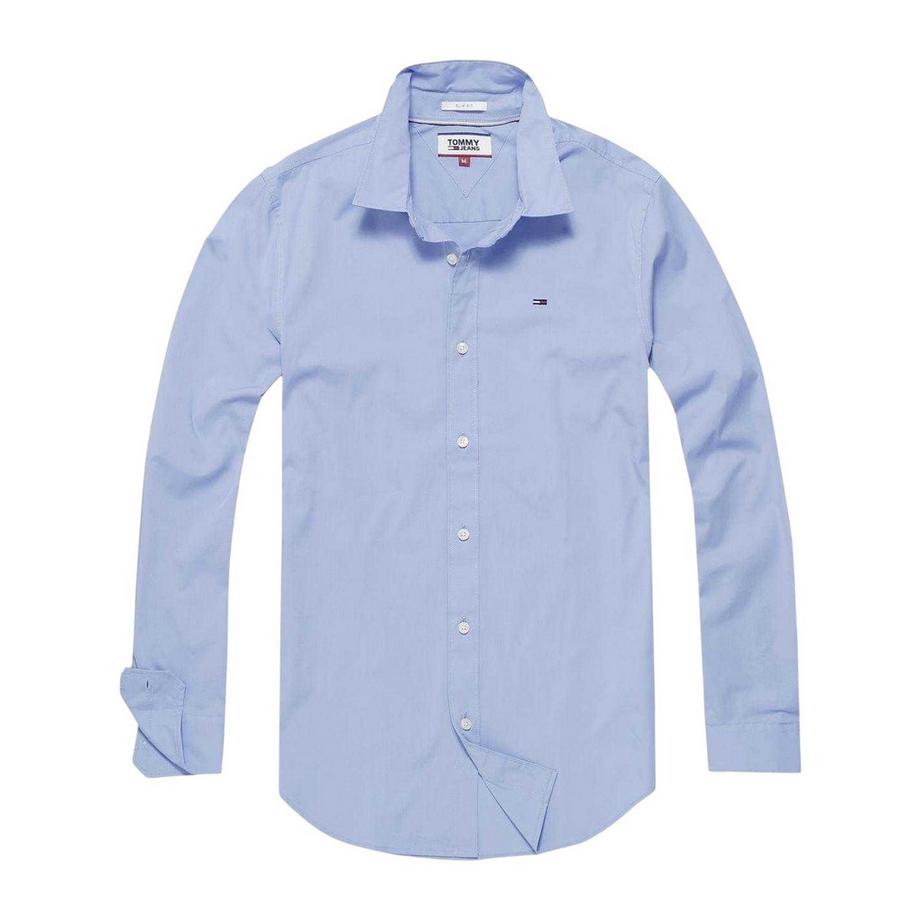 Camicia Semplice Elasticizzato Manica Lunga