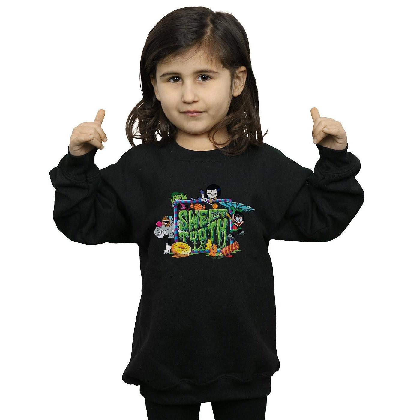 DC COMICS  Teen Titans Go Sweet Tooth Sweatshirt 