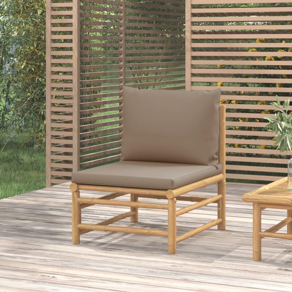 VidaXL Garten mittelsofa bambus  