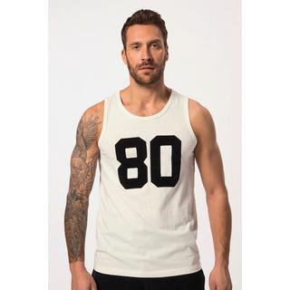 JP1880  Tanktop, 80 Flock-Print, Rundhals 