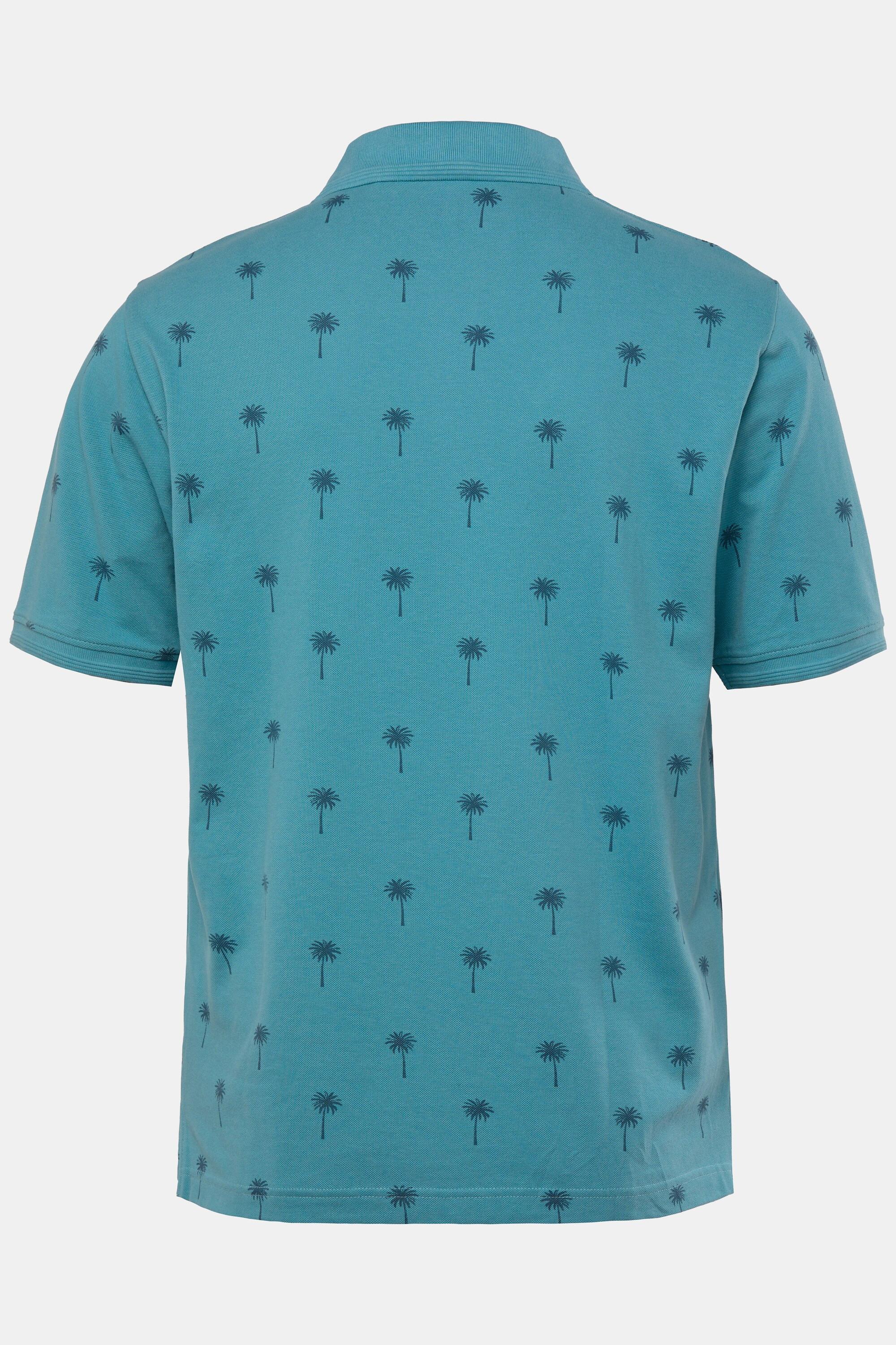 JP1880 Piqué Halbarm Poloshirt Alloverdruck  