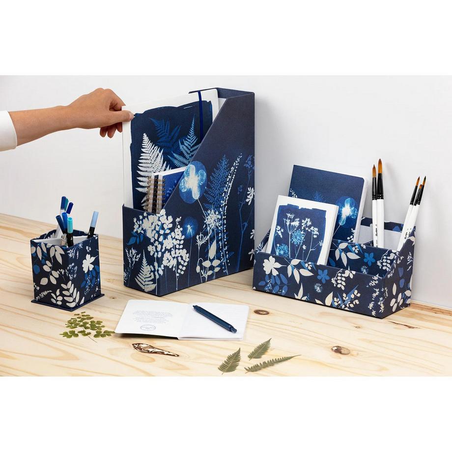 Clairefontaine Cyanotype, Chemise à élastique x4  