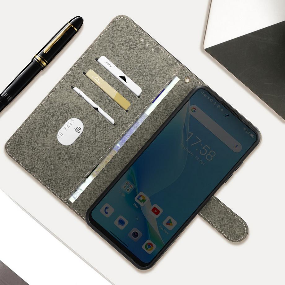 Avizar  Custodia Blackview A96 design spazzolato 