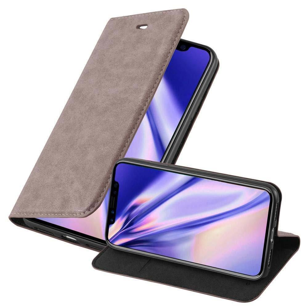 Cadorabo  Housse compatible avec Apple iPhone XS MAX - Coque de protection avec fermeture magnétique, fonction de support et compartiment pour carte 