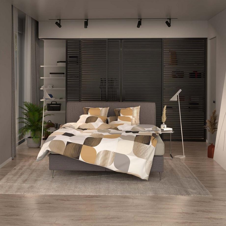 Lotus Bettwaren Ophelia Biancheria da letto in raso  