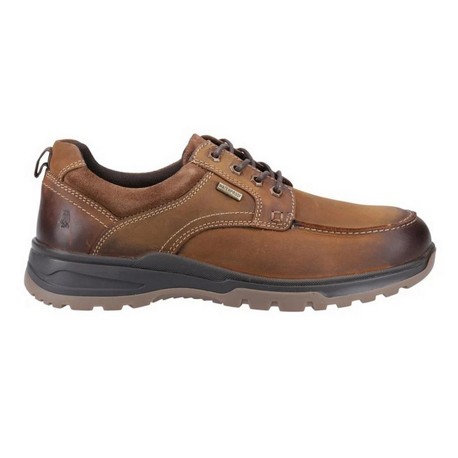 Hush Puppies Percy Leder Sneaker mit Schnürung Percy Sneaker , Leder, Zum Schnüren 
