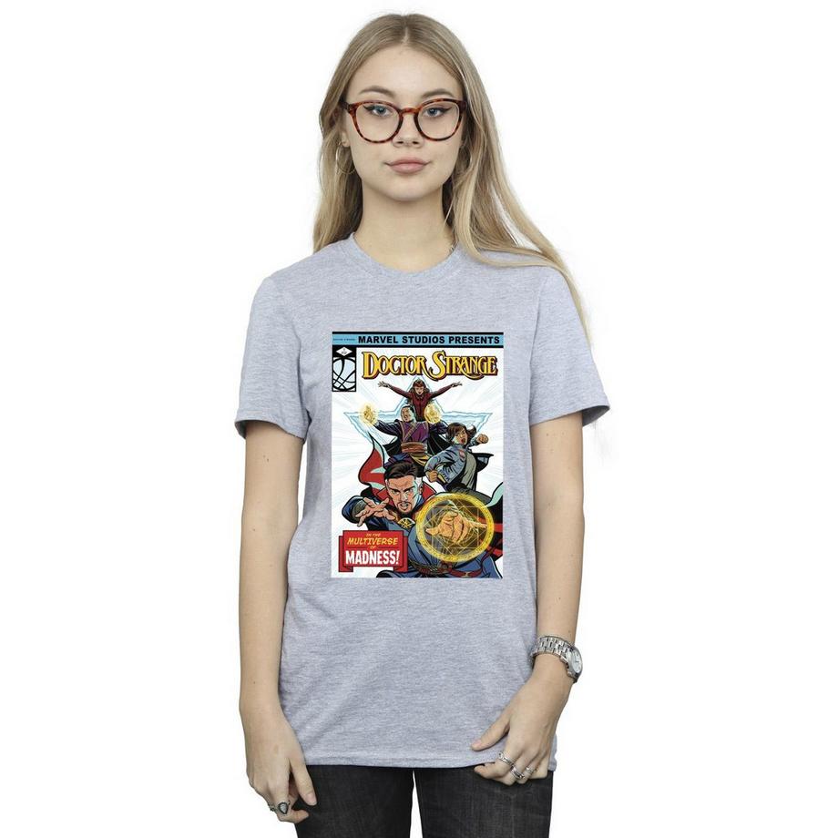 MARVEL Doctor Strange Multiverse of Madness Comic Cover T-Shirt  