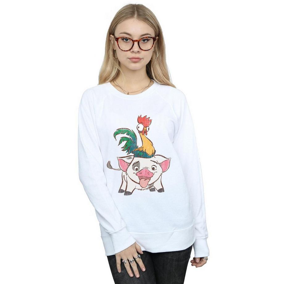 Disney Moana Pua et Hei Hei Sweatshirt  