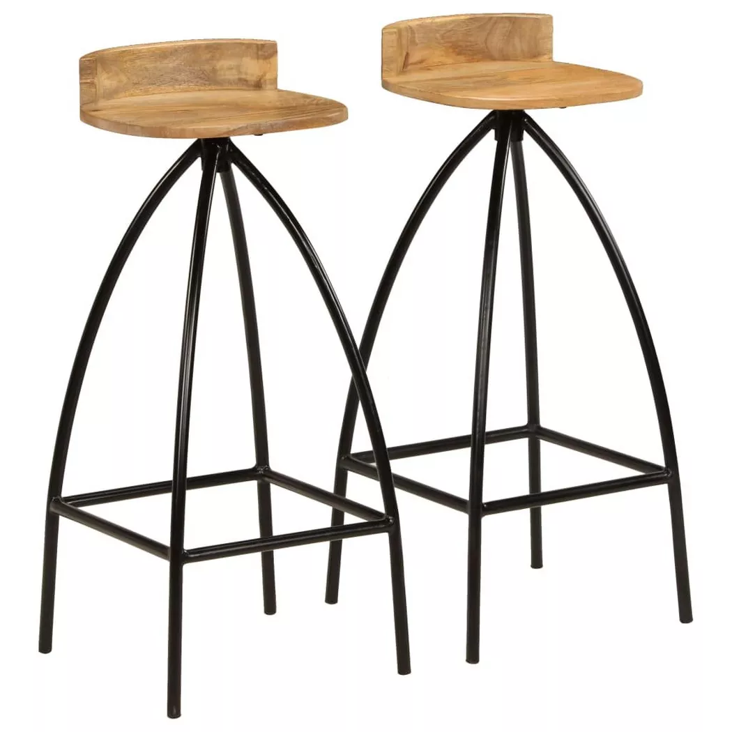 VidaXL - sedia da bar Legno, One Size, Marrone