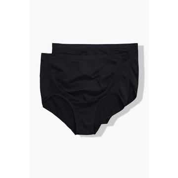 Bellieva Maxislips, 2er-Pack, Baucheinsatz, Seamless