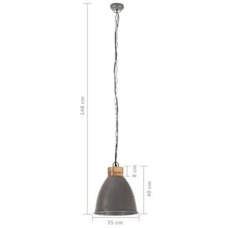 VidaXL Lampe suspendue fer  