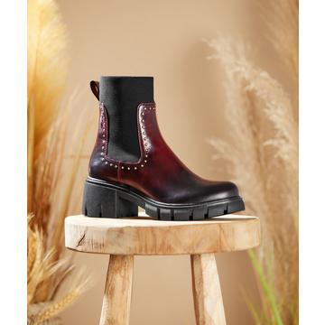 Chunky Chelsea-Stiefel mit Nieten