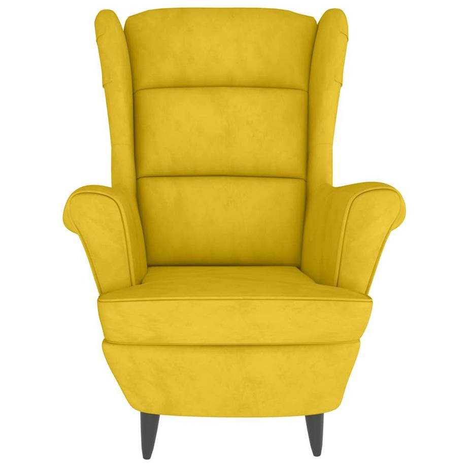 VidaXL Fauteuil velours  