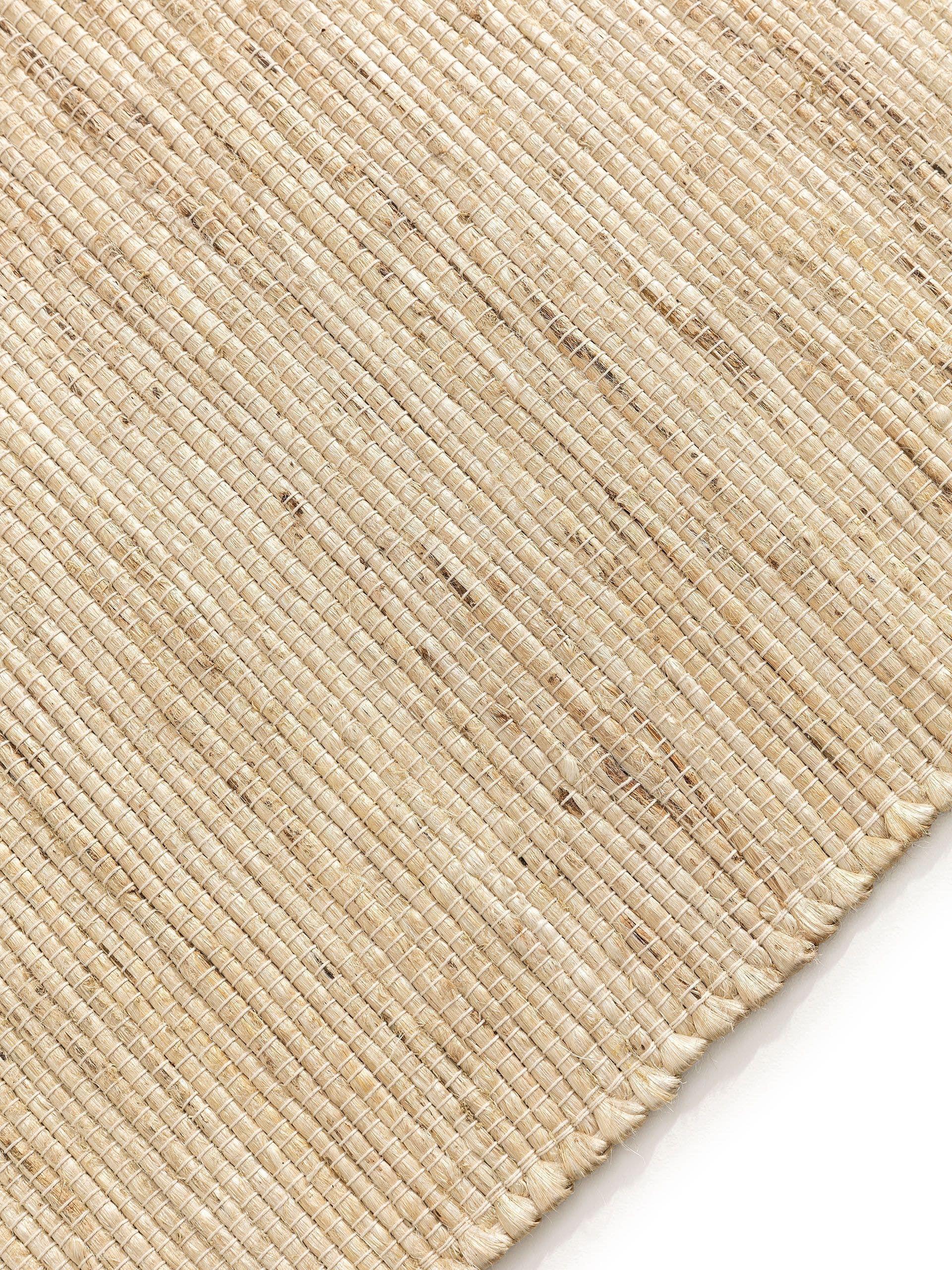 Benuta Tapis de jute Idris Crème  