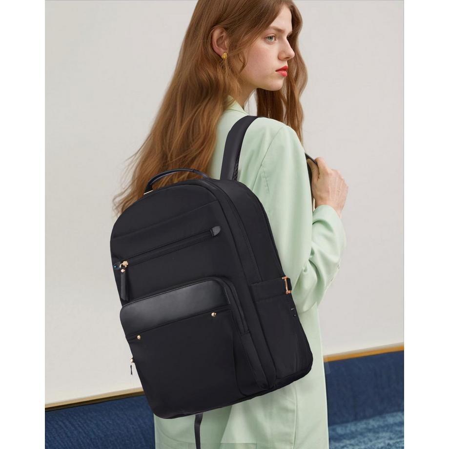 Only-bags.store Laptop-Rucksack mit 14 Fächern  
