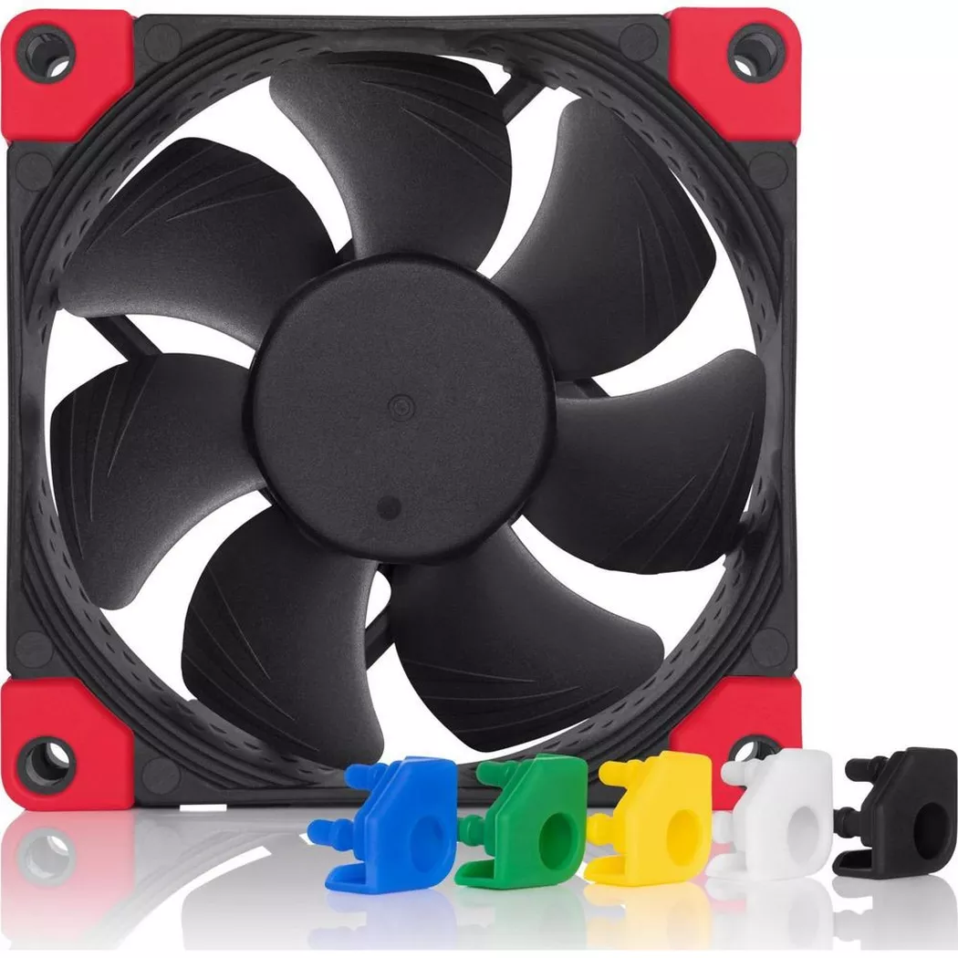 Noctua - NF-A8 PWM CH.BK.S sistema di raffreddamento per computer Case per computer Ventilatore 8 cm Nero, 120X120X25M