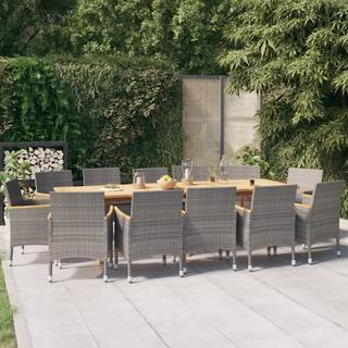 VidaXL Garten essgruppe poly-rattan  