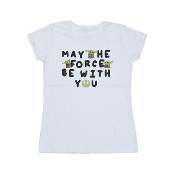 Tshirt THE MANDALORIAN MAY THE FORCE BE WITH YOU