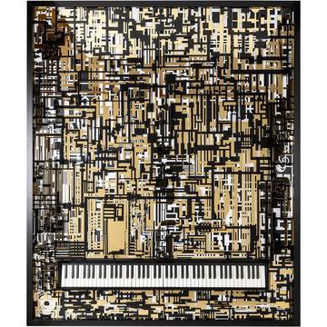 Tableau Déco Murale Piano Wibi 158x188