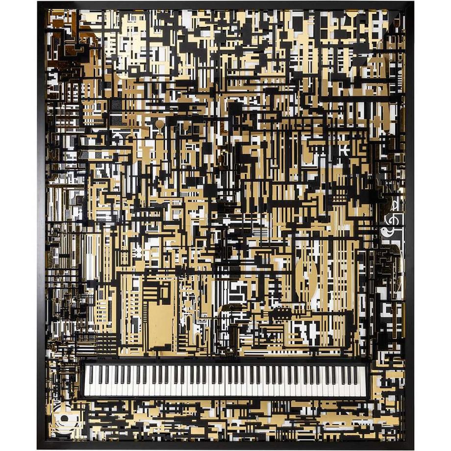 mutoni Tableau Wall Art Piano Wibi 158x188  