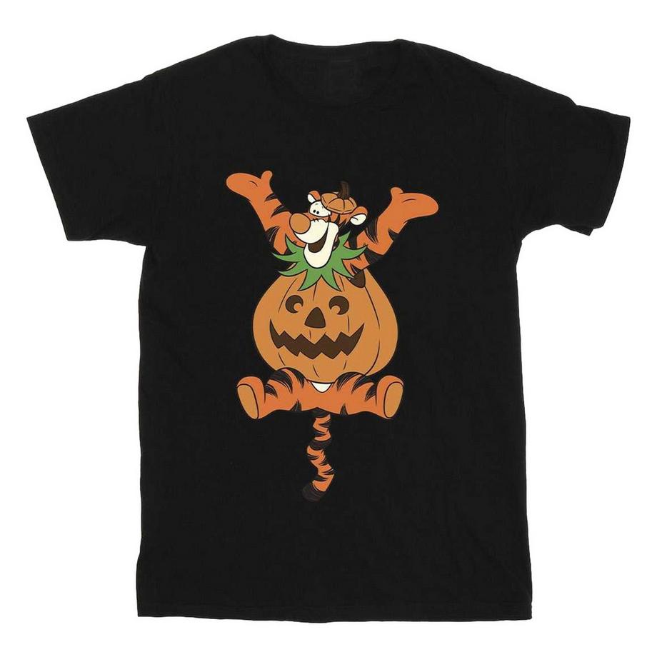 T-ShirtMotif Tigrou Motiftyle Citrouille
