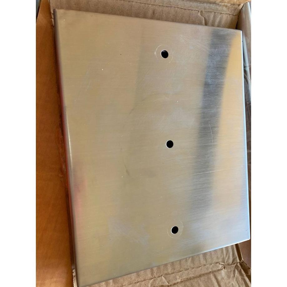 Zeller Present Toilettengarnitur Edelstahl 22x18x76cm  