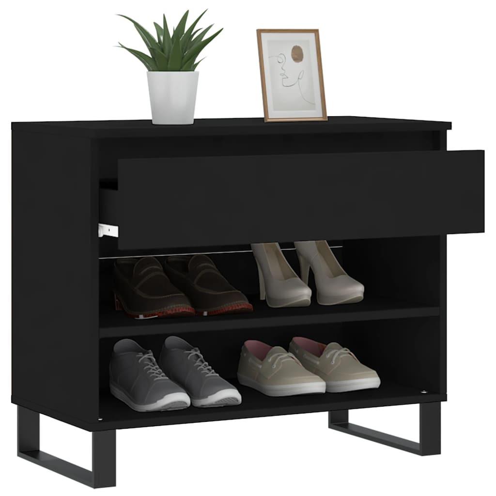 VidaXL Armoire à chaussures bois d'ingénierie  