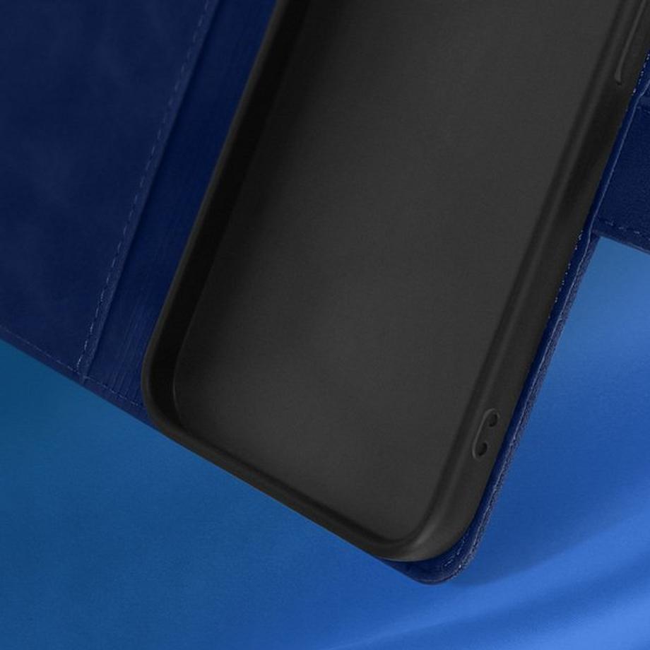 Avizar  Étui iPhone 14 Plus Folio Bleu Nuit 