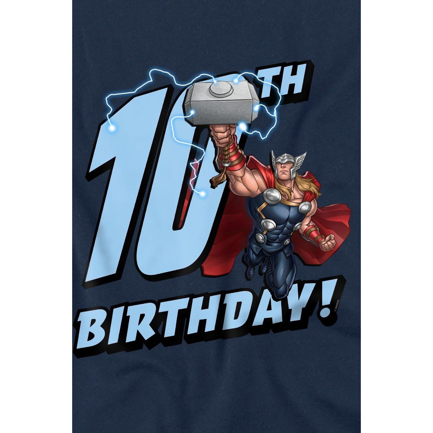 THOR  TShirt  10. Geburtstag 