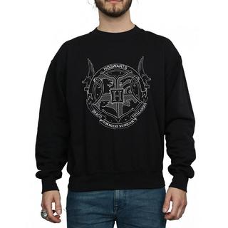 HARRY-POTTER  Sweatshirt en coton à sceau de Poudlard 