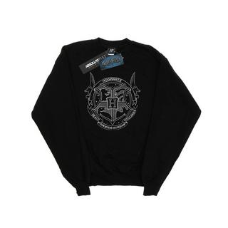 HARRY-POTTER  Sweatshirt en coton à sceau de Poudlard 