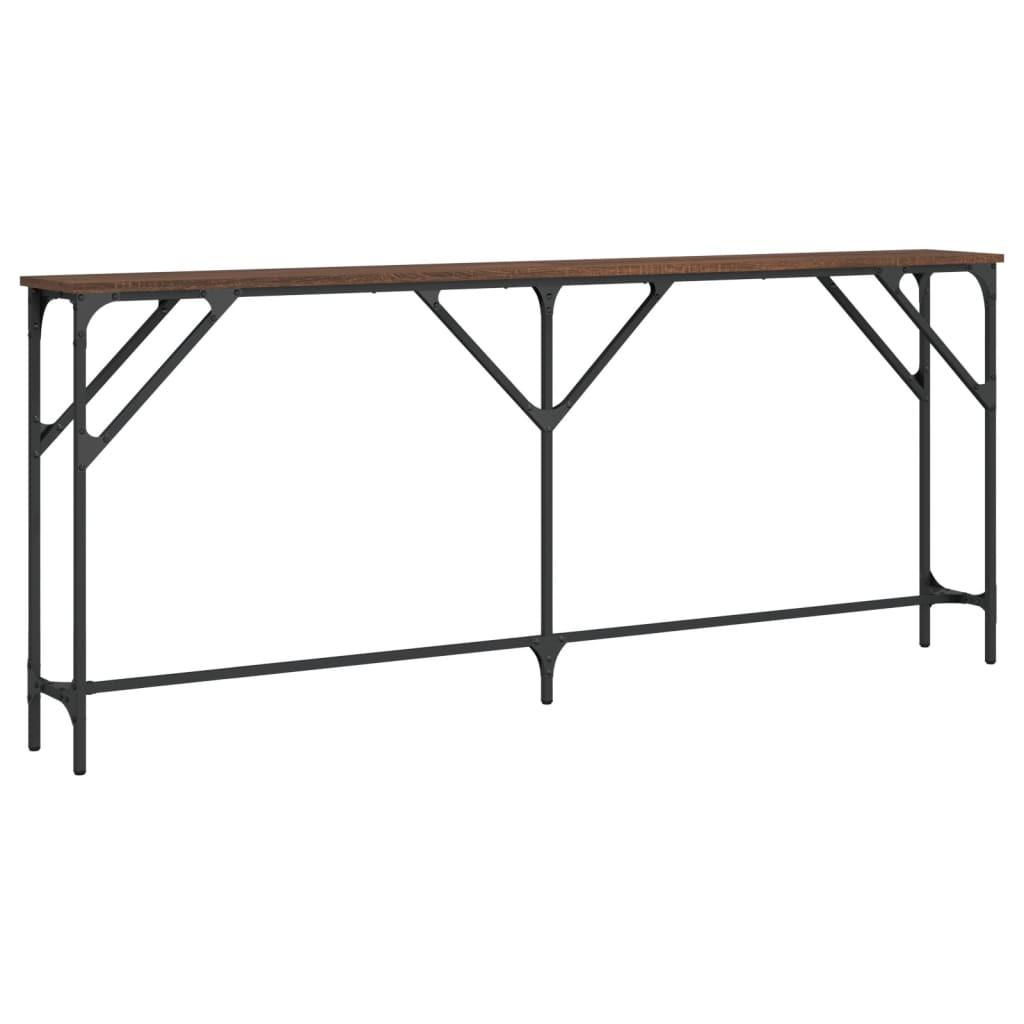 VidaXL Table console bois d'ingénierie  