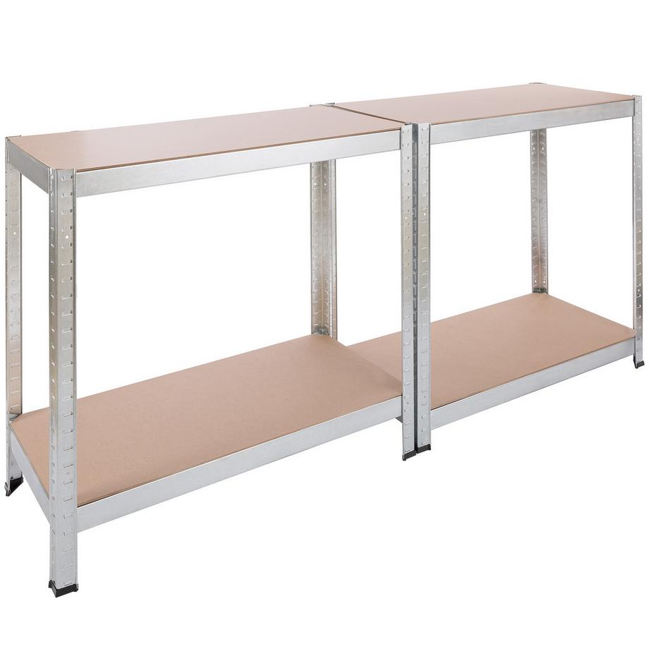 Arebos 2 Schwerlastregale 320 kg  