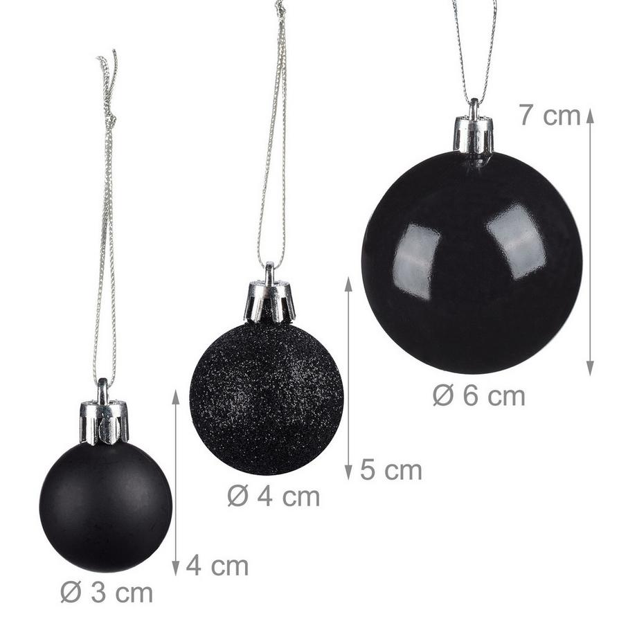 Northix Set di palline per l'albero di Natale  