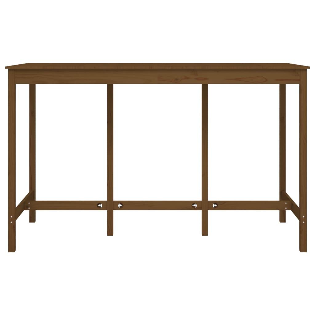 VidaXL Table de bar bois  