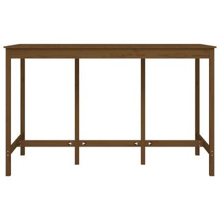 VidaXL Table de bar bois  