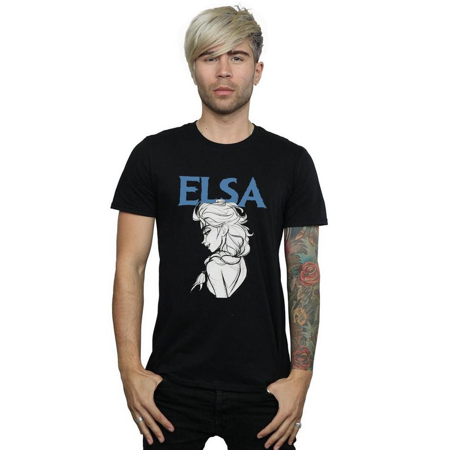 Disney Frozen Elsa T-Shirt Stampa Grafica  