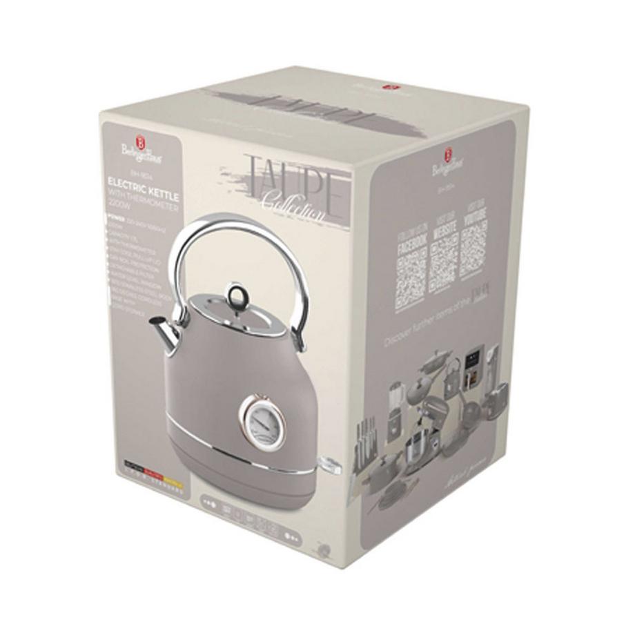 Berlinger  Wasserkocher matt Taupe Collection 