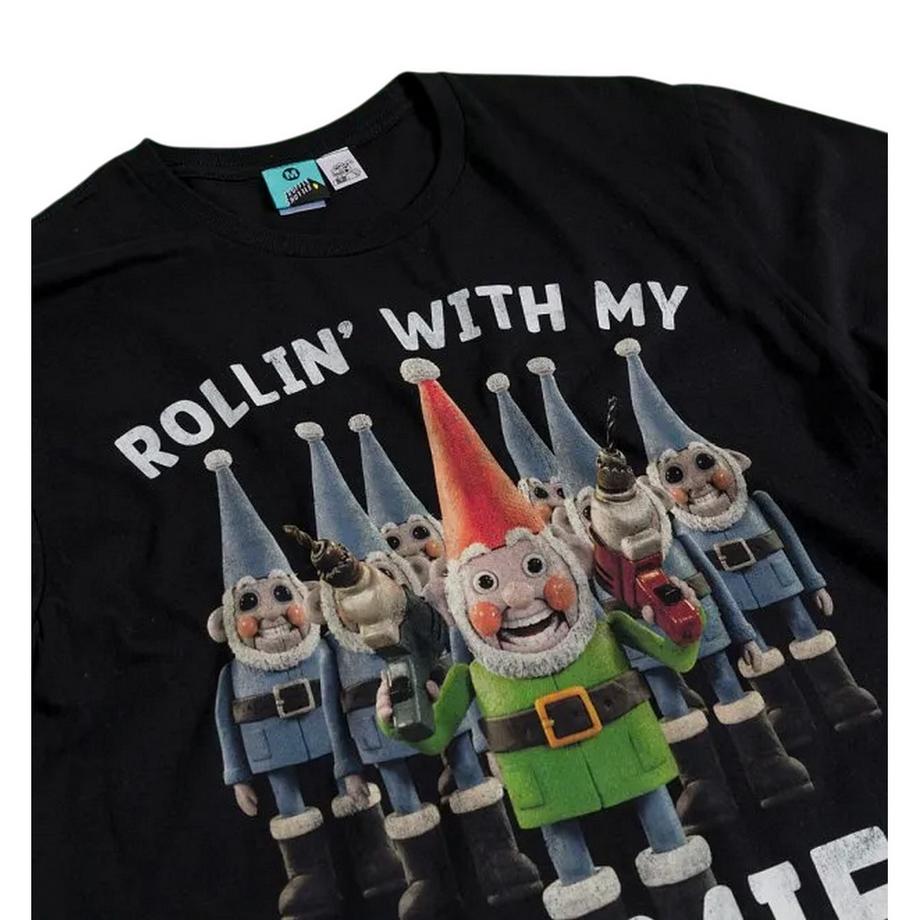 Netflix T-Shirt Rollin With My Gnomies  