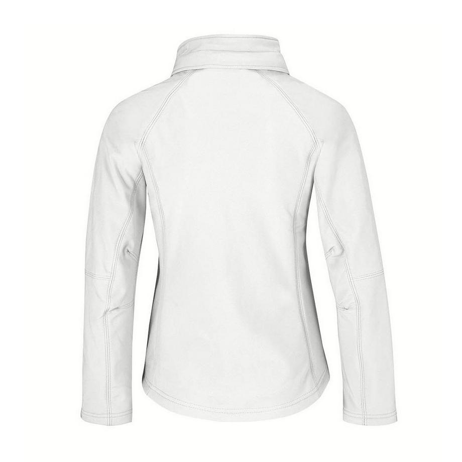 B and C Veste Softshell à Capuche Coupe-Vent Résistante à l'Eau Respirante  