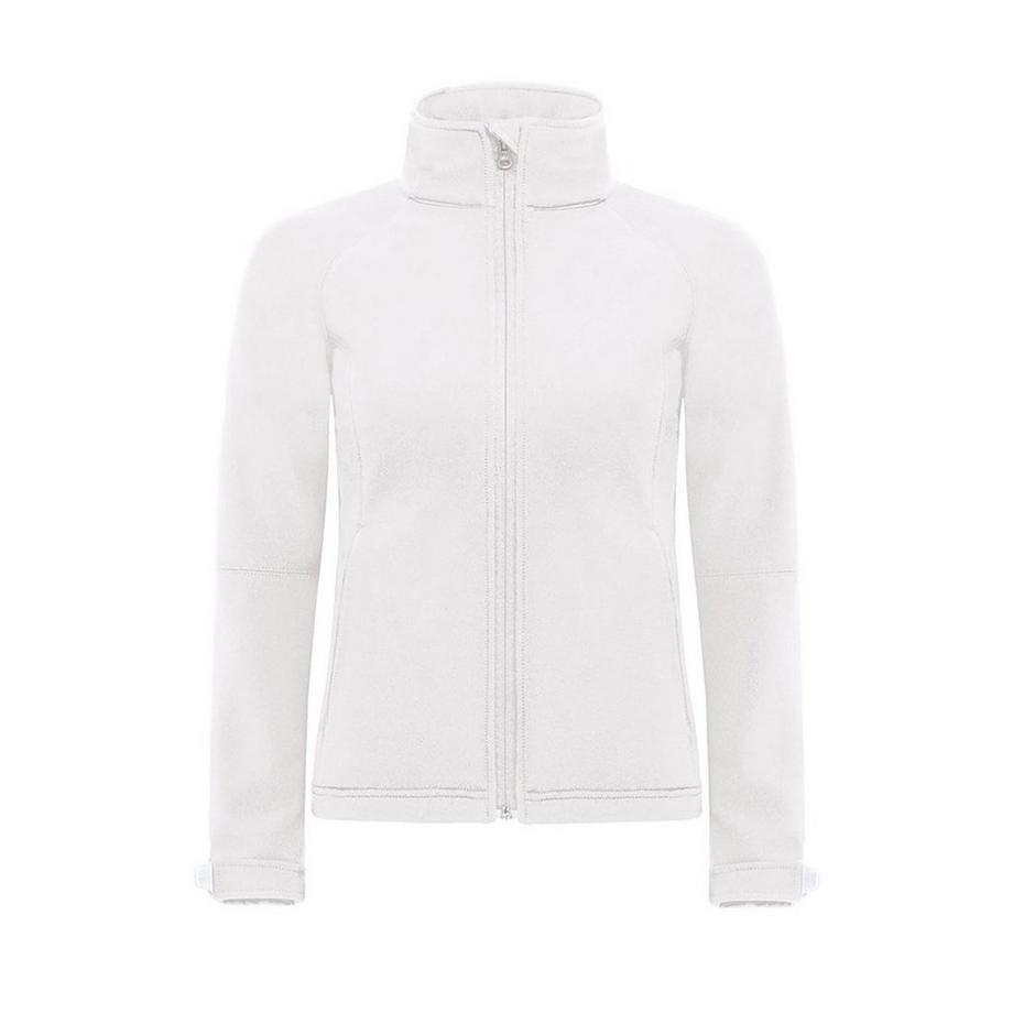 B and C Veste Softshell à Capuche Coupe-Vent Résistante à l'Eau Respirante  